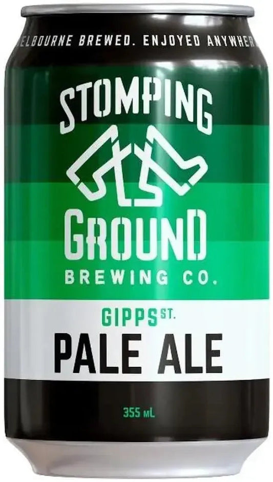 Stomping Ground Gipps Street Pale Ale 5.2% Cans 355ml | Barrel & Batch