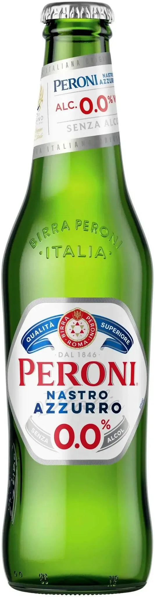 Peroni Nastro Azzurro 0.0% 0% Bottles 330ml | Barrel & Batch