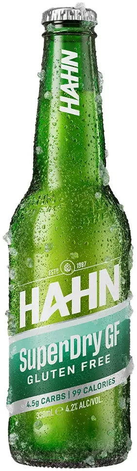 Hahn Super Dry Gluten Free 4.5% Bottles 330ml | Barrel & Batch