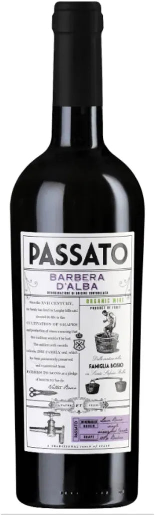 Buy Bosio Passato Barbera d'Alba 750ml Online at Barrel and Batch
