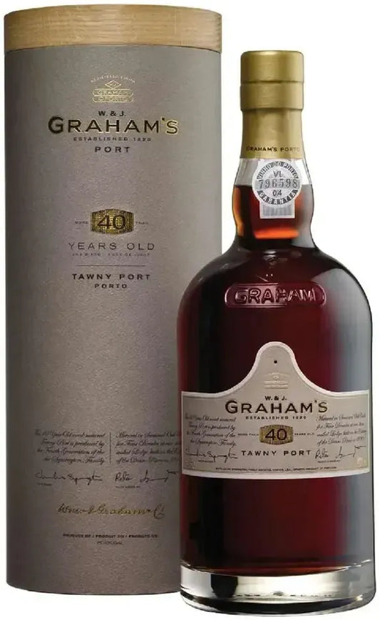 Buy Graham's 40 Year Old Tawny Port 750ml Online at Barrel and Batch