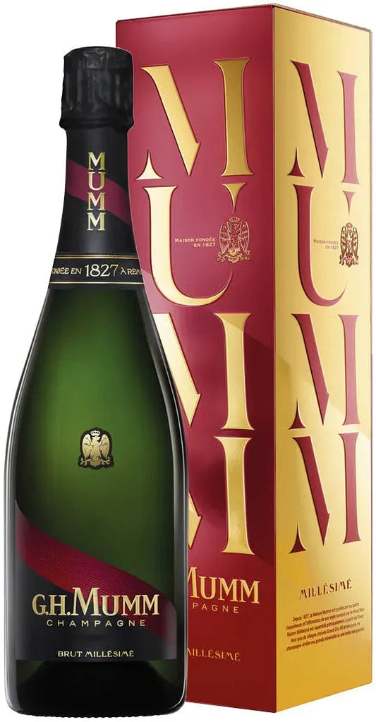 Buy Mumm Millesime Vintage 2015 Gift Box 750ml Online at Barrel and Batch