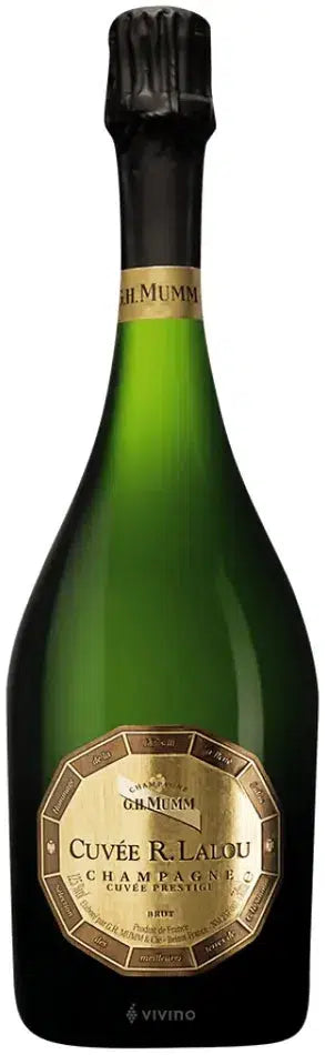 Buy Mumm R. Lalou Vintage Champagne 750ml Online at Barrel and Batch