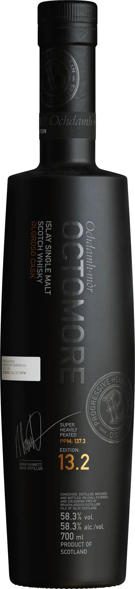 Buy Octomore 13.2 Peated Single Malt Scotch Whisky 700ml Online at Barrel and Batch