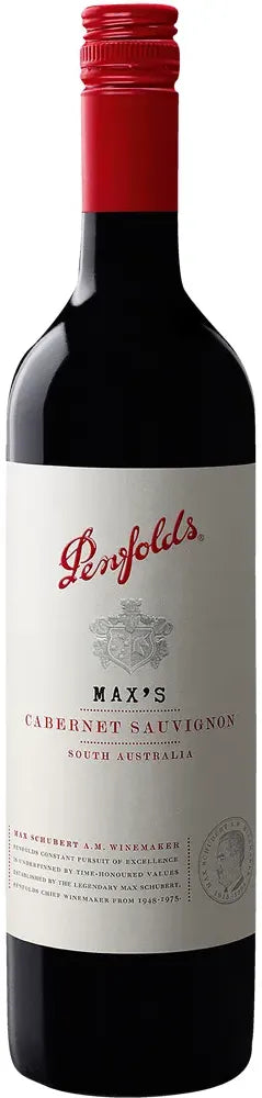 Buy Penfolds Max's Cabernet Sauvignon 750ml Online at Barrel and Batch