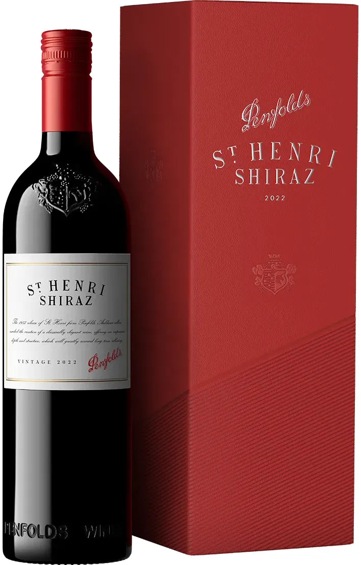 Buy Penfolds St Henri Shiraz 2022 Giftbox 750ml Online at Barrel and Batch