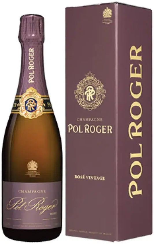 Buy Pol Roger Vintage Rose Champagne 750ml Online at Barrel and Batch