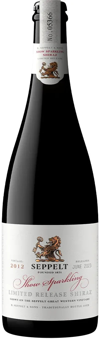Buy Seppelt Show Sparkling Shiraz 2012 750ml Online at Barrel and Batch