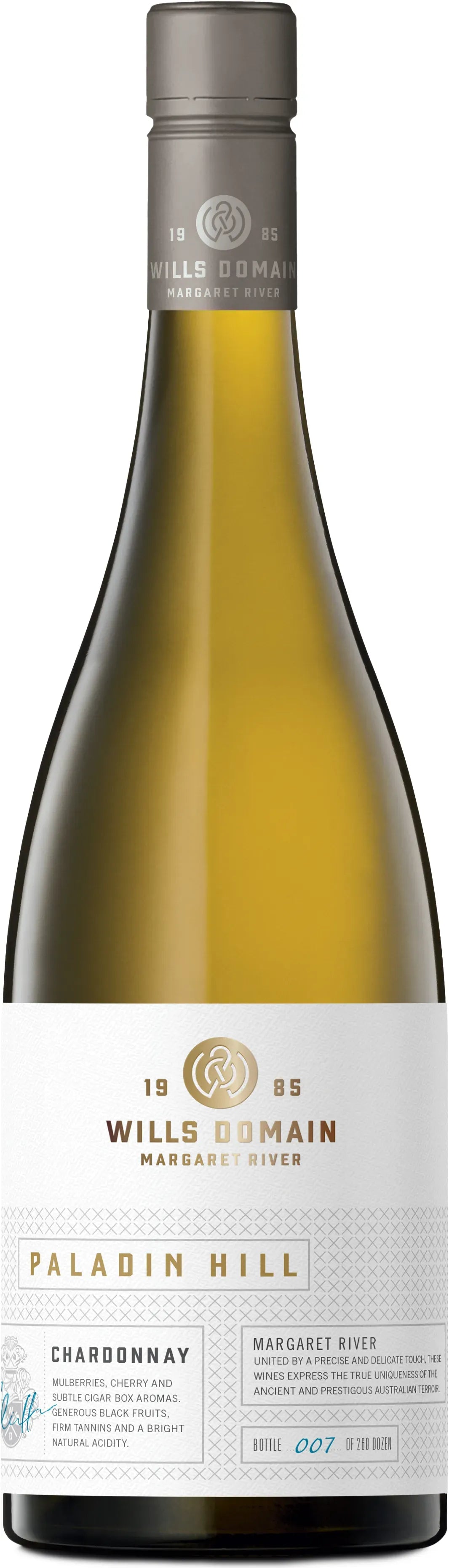 Buy Wills Domain Paladin Hill Chardonnay 2023 750ml Online at Barrel and Batch